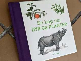 En bog om dyr og planter for de helt små
