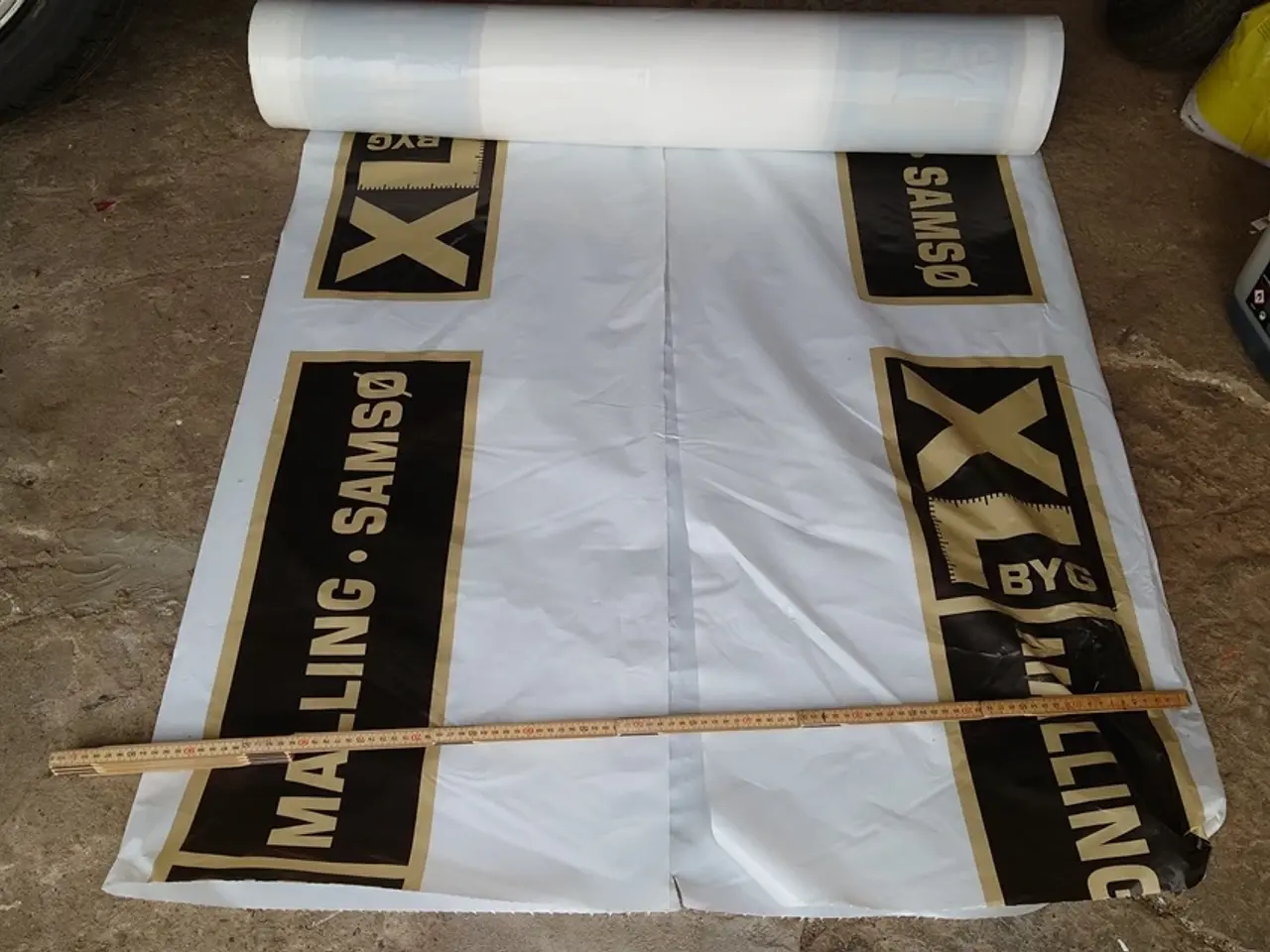 Billede 1 - Plastrulle 1,90 x 100 M