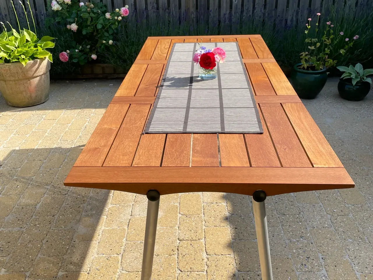 Billede 1 - Havebord Trip Trap Ocean Teaktræ