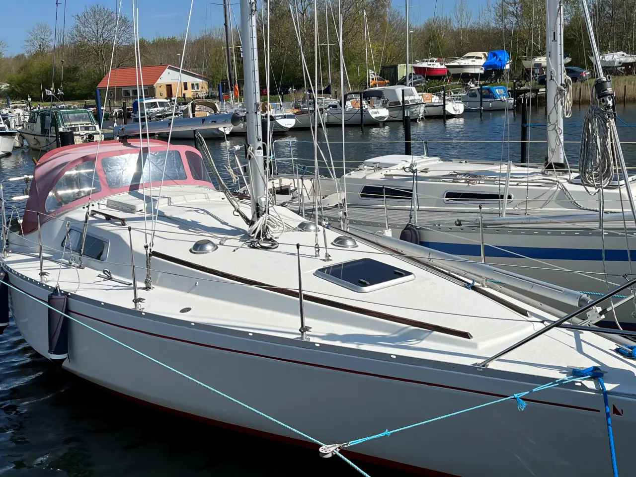 Billede 1 - Scampi 30, sejlbåd, nyere motor
