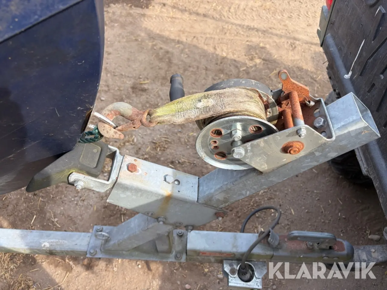 Billede 8 - Glasfiberjolle med Brenderup 402G bådtrailer