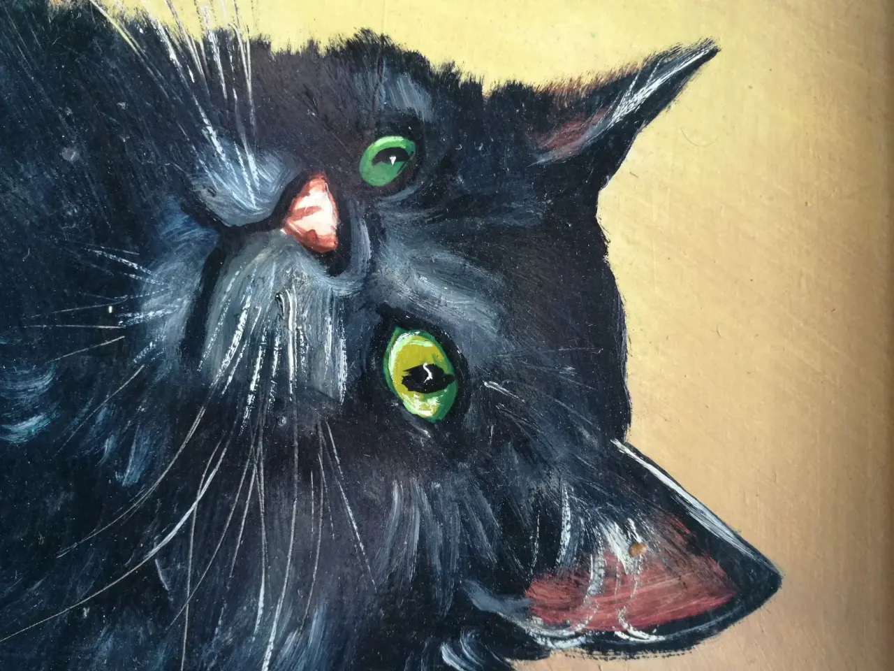 Billede 3 - Katten med de grønne øjne byd gerne