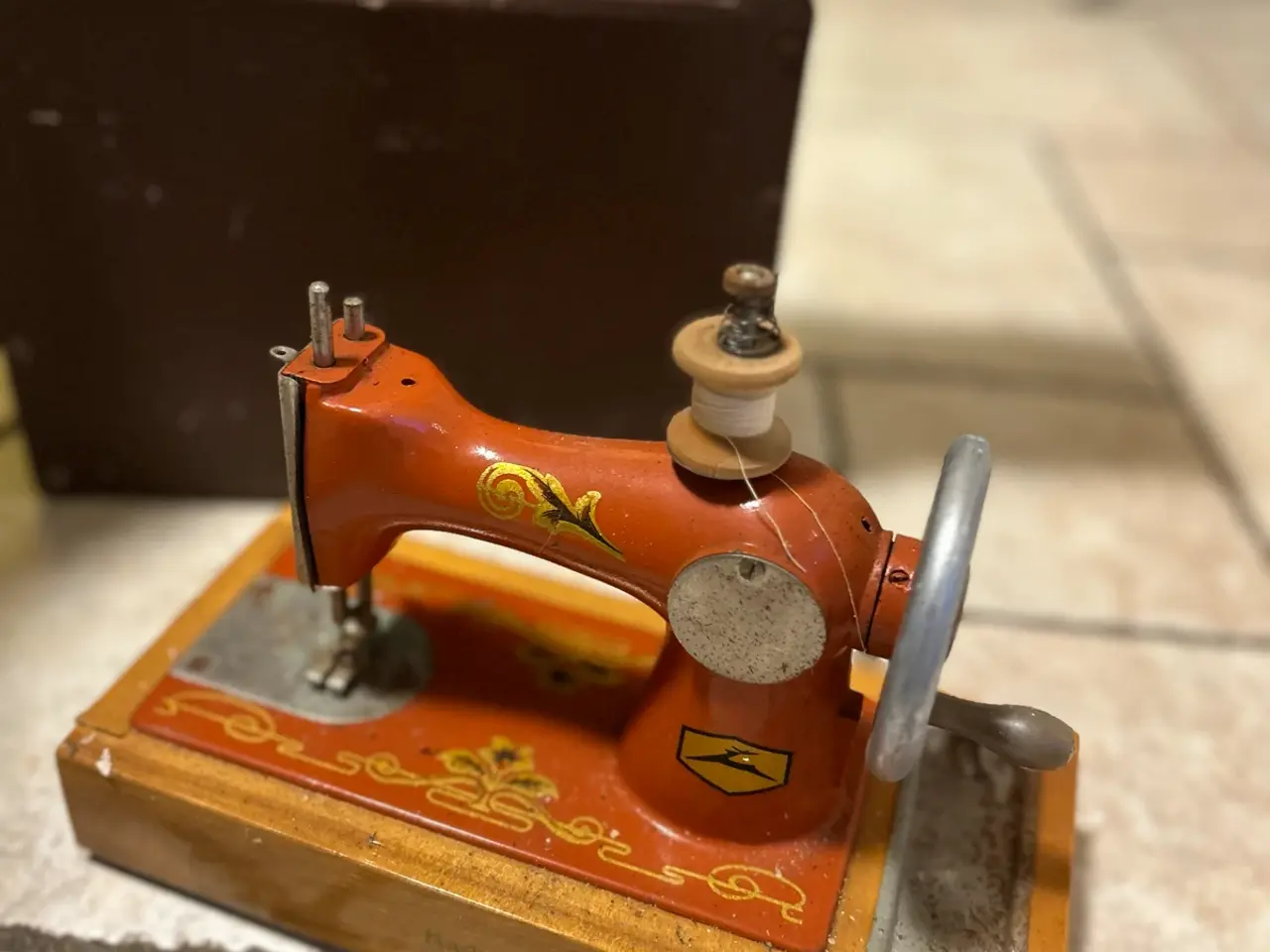 Billede 1 - Vintage Orsha børnesymaskine – Made in USSR 