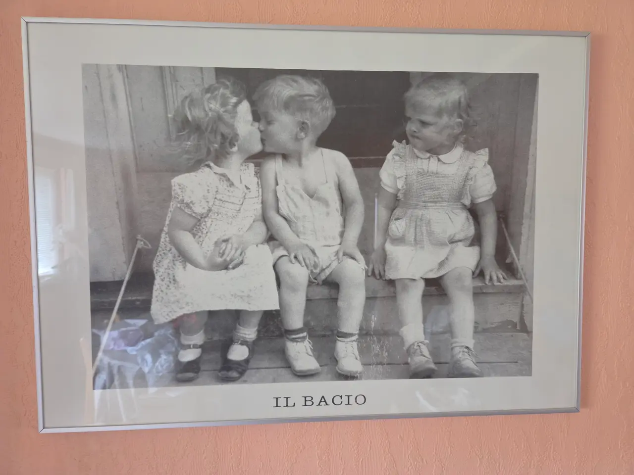 Billede 2 - Sort/Hvid billede – "Il Bacio"