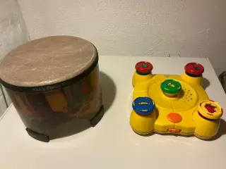 Tromme og lego musik lejetøj til den små
