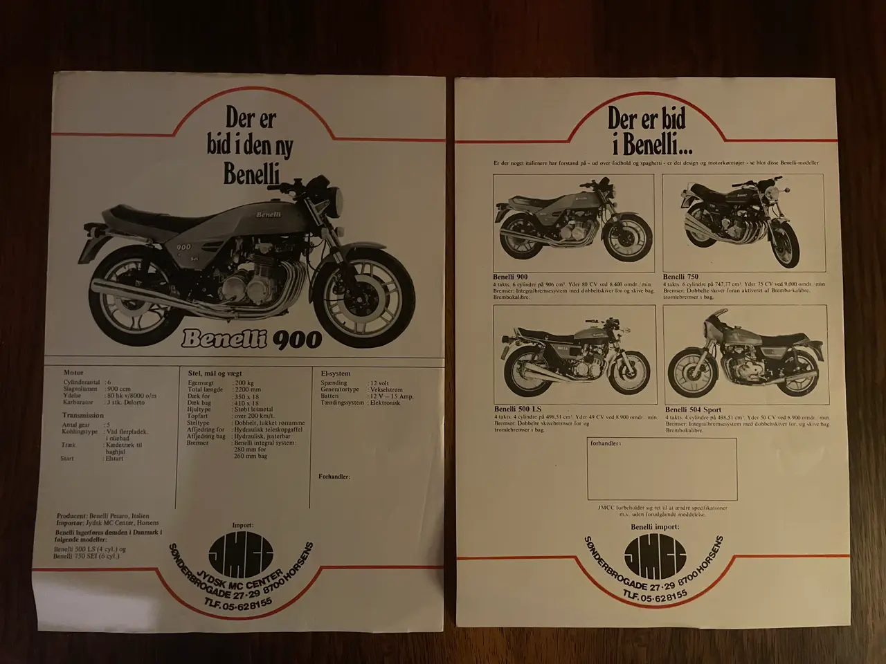 Billede 4 - Benelli brochure gamle