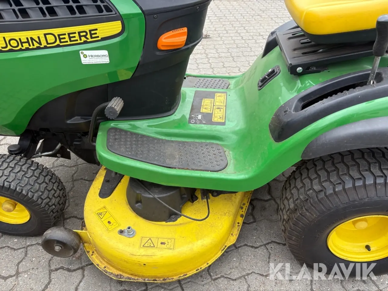 Billede 9 - Græsslåmaskine John Deere X125 tractor