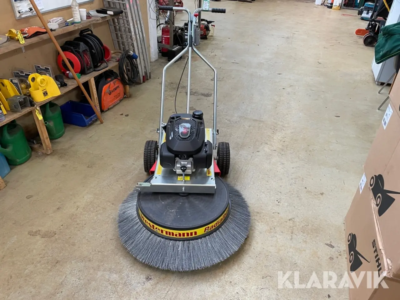 Billede 2 - Fejemaskine Westermann Honda GCVx170