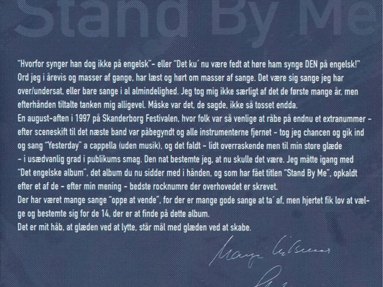 Billede 7 - Flemming Bamse Jørgensen* – Stand By Me – CD
