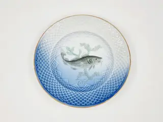 Mågestel Fisketallerken Torsk nr.6. sortering 1