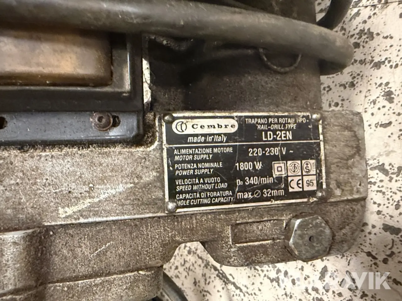 Billede 8 - Skinneboremaskiner Cembre LD-2EN, 2 Styk
