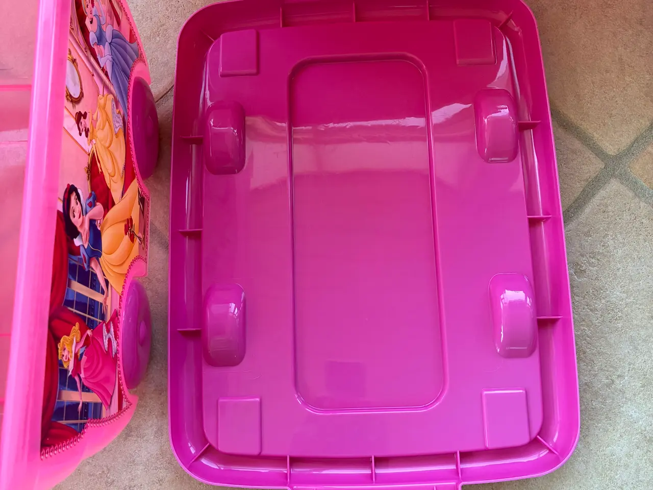 Billede 5 - Disney prinsesse Opbevaringskasser 3 stk 