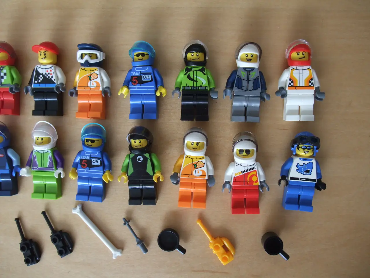 Billede 3 - Lego Driver/Racers Figurer+Tilbehør 