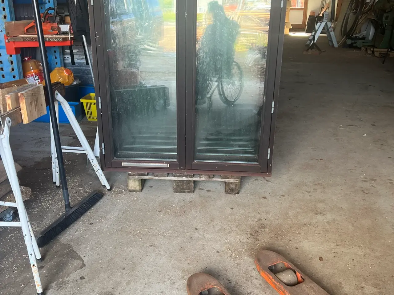 Billede 1 - Mahogni vinduer med termoglas  