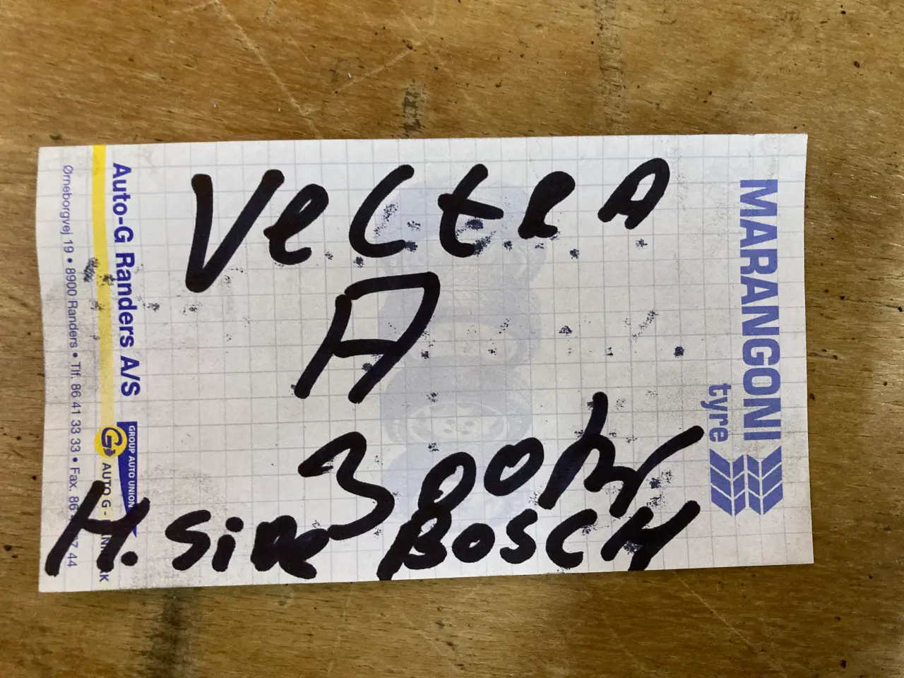 Billede 4 - Opel Vectra A - Bosch forlygte H