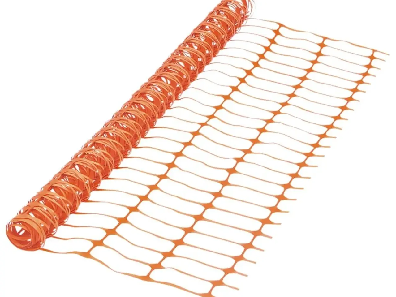 Billede 2 - Havehegn 30 m - orange sikkerhedshegn i HDPE