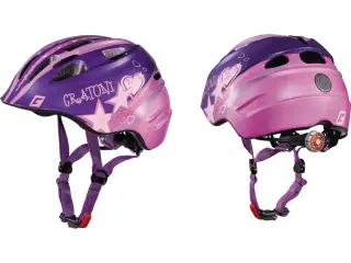 Cratoni Akino børnecykelhjelm m. baglys