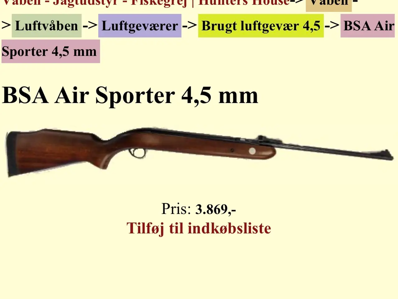 Billede 7 - BSA luftgevær 