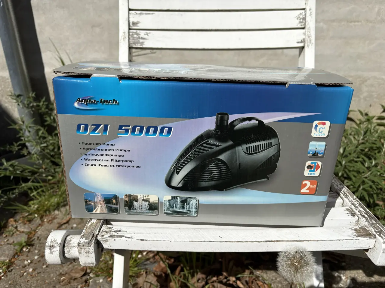 Billede 1 - Springvandspumpe Aqua-Tech OZI 5000
