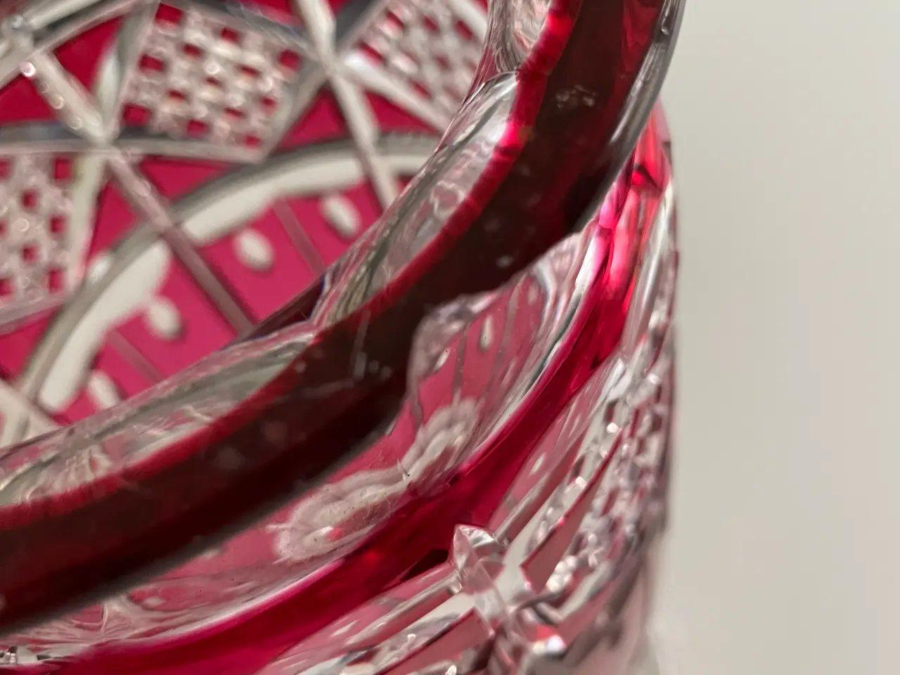 Billede 2 - Glas vase Bøhmer