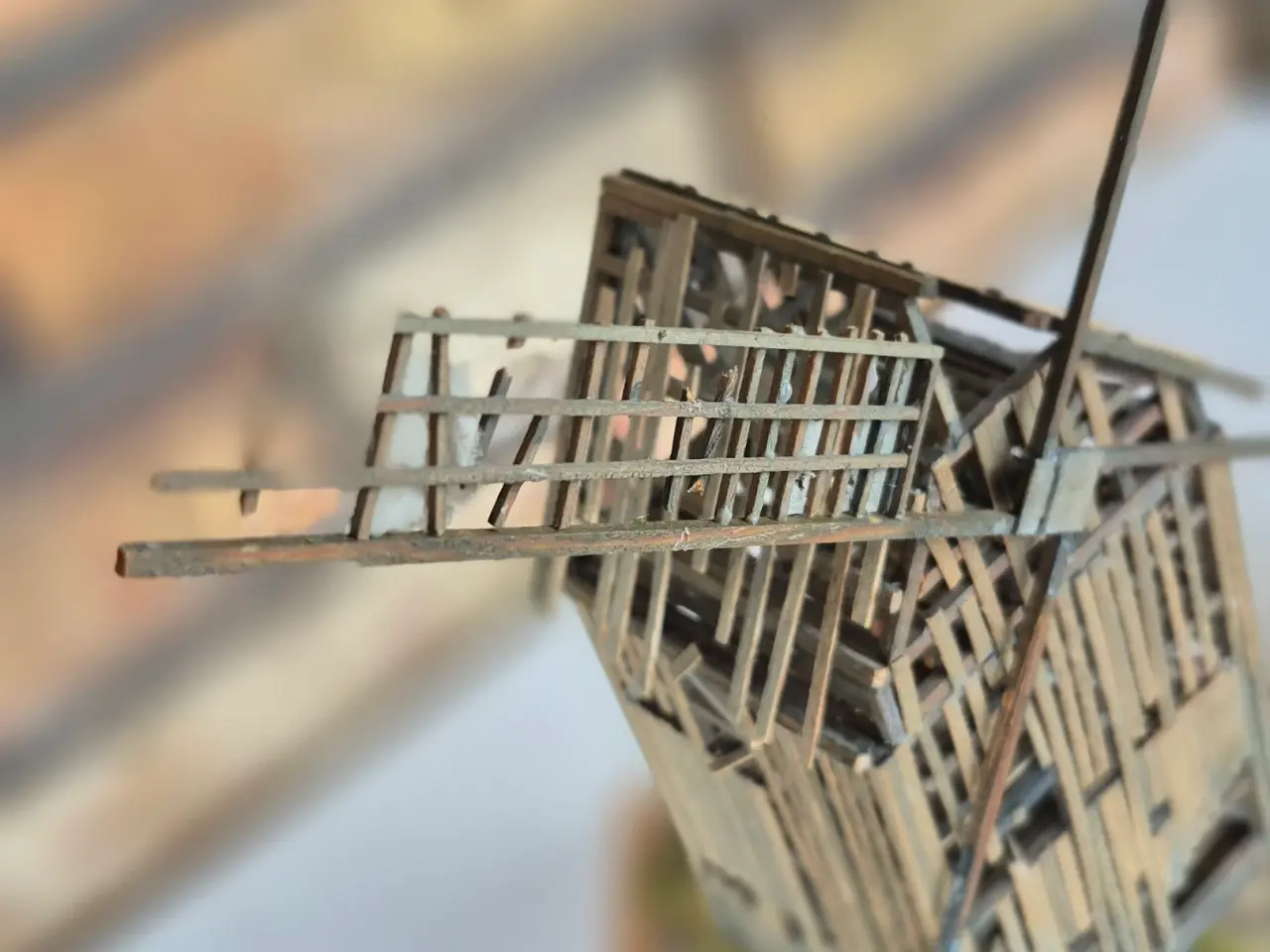 Billede 7 - DIORAMA STUB MØLLE H0