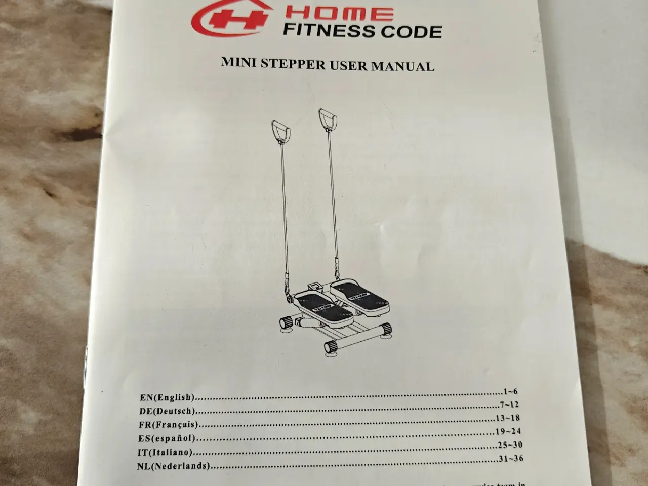 Billede 4 - Mini stepmaskine 