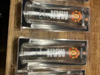 Manchester United ølglas