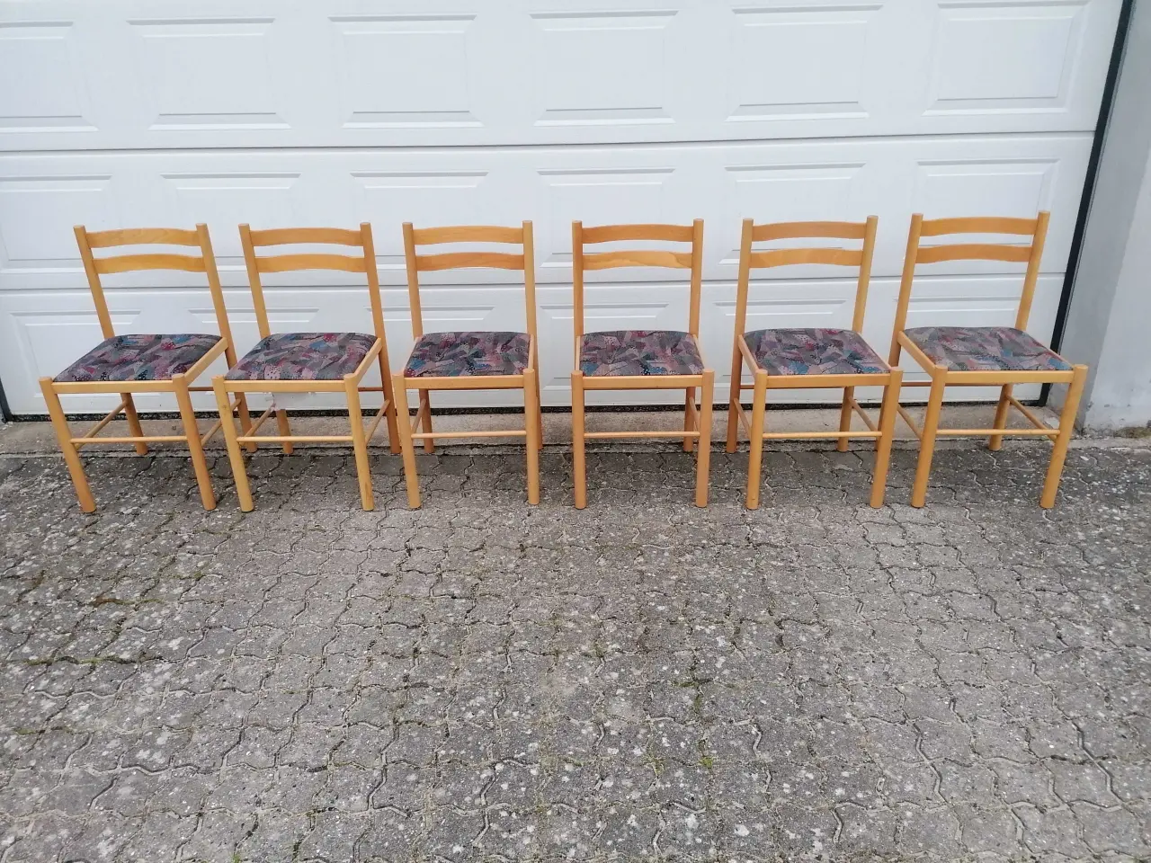 Billede 1 - Spisebordsstole i Bøg