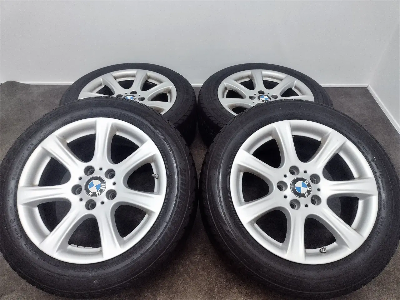 Billede 3 - 5x120 17" ET34 BMW Style-394 vintersæt inkl.TPMS