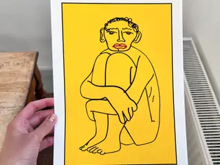 Kunstplakat - A4