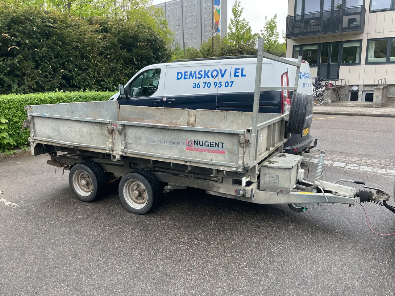 Billede 6 - Nugent boogie tiptrailer 3500 KG med  næskasse 
