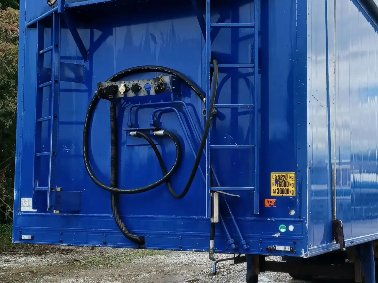 Billede 5 - Walking Floor trailer 4 akslet 92 m3