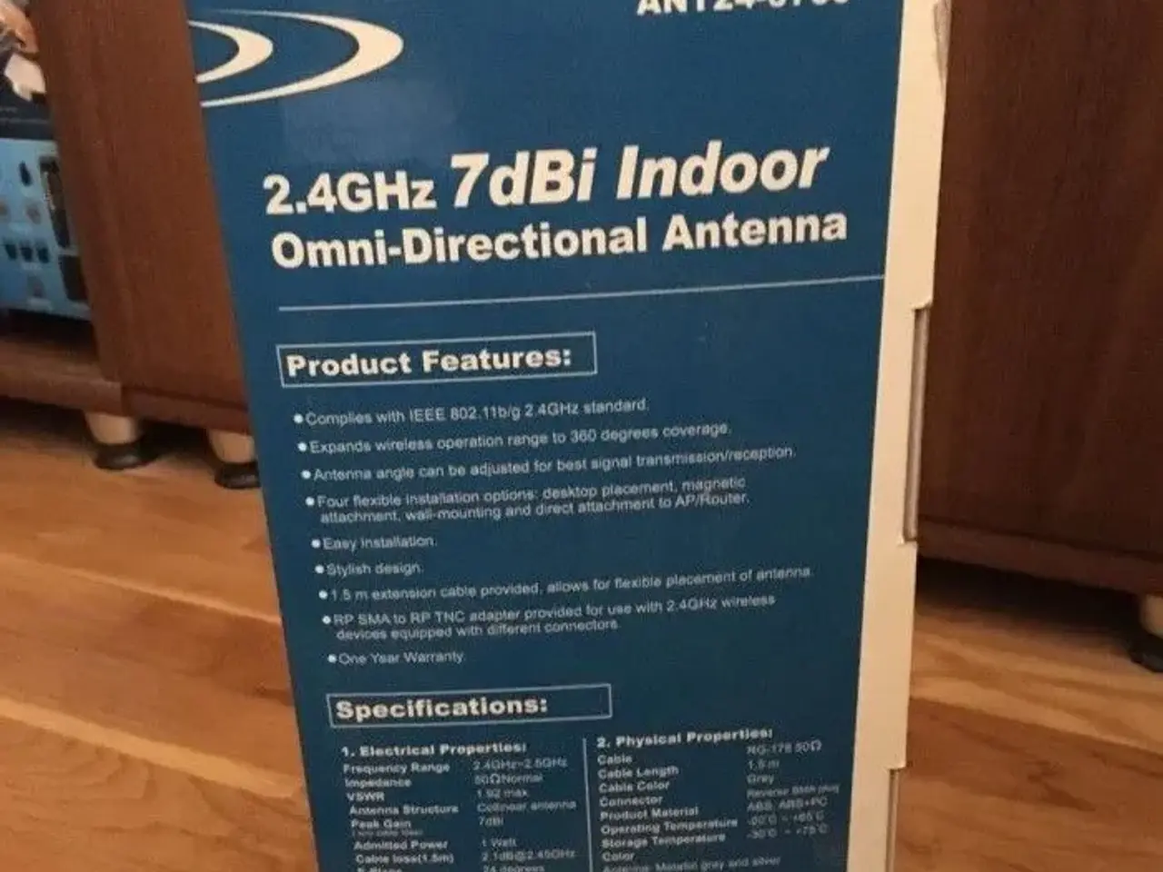 Billede 2 - D-Link ANT24-0700 7dBi omni directional ekstern