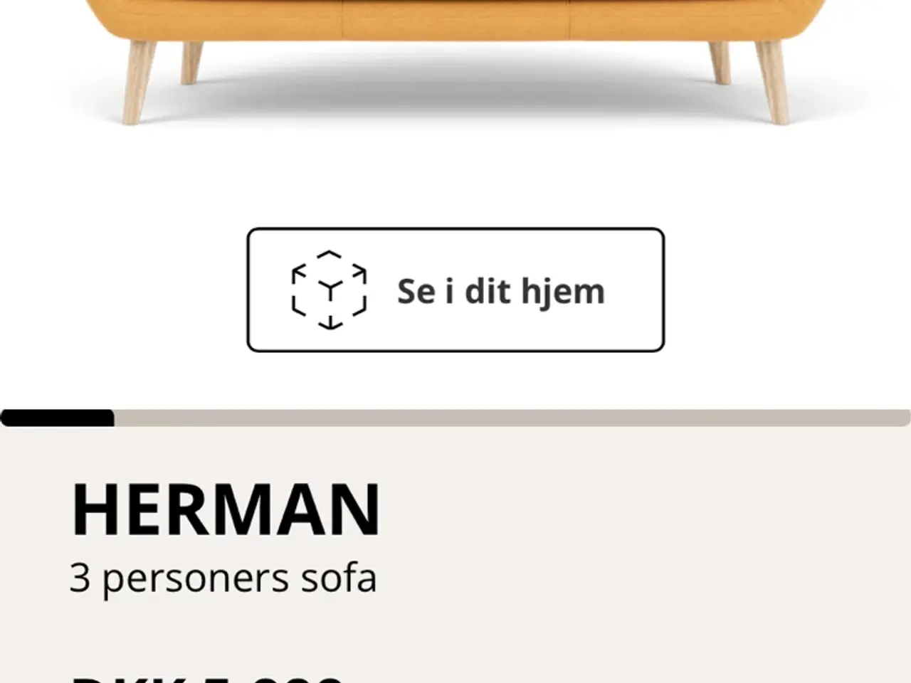 Billede 1 - 2og 3pers sofa fejlkøb aldrig været brugt