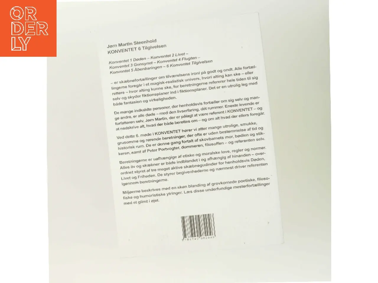 Billede 3 - Konventet - tilgivelsen af Jørn Martin Steenhold (Bog)