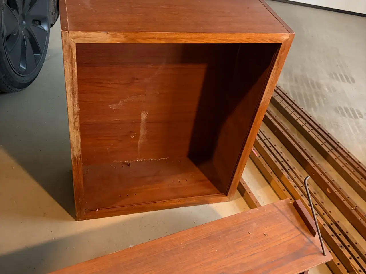 Billede 3 - Teak skrivebord / reol