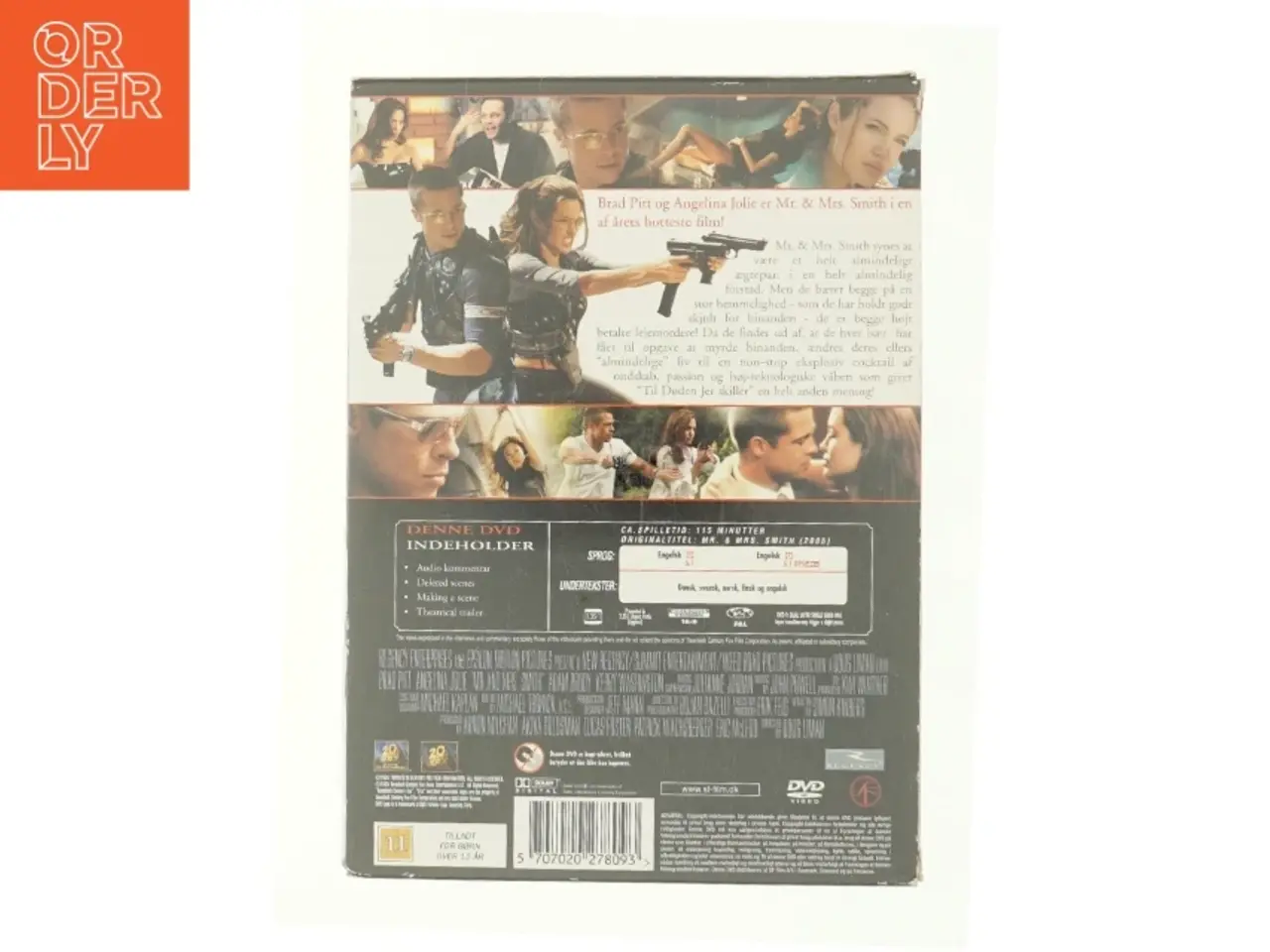 Billede 2 - Mr. & Mrs. Smith fra DVD