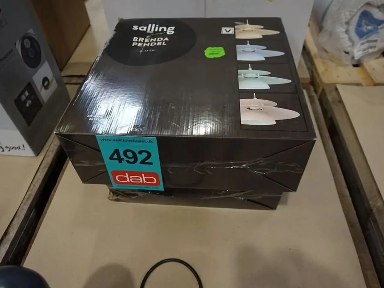 Billede 1 - Eglo Brenda Pendel ∅ 43cm Pastelgul.