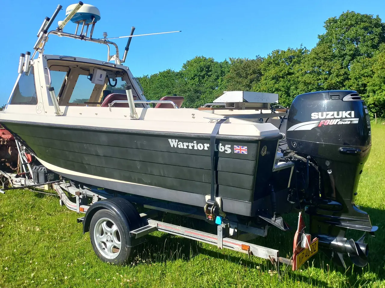 Billede 4 - Warrior 165 med suzuki 90hp 4takt