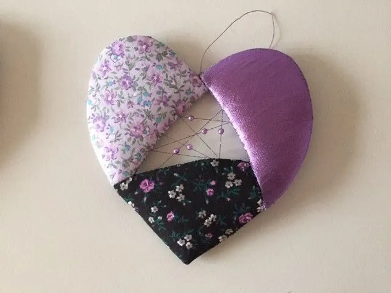 Billede 1 - Hjerter i patchwork