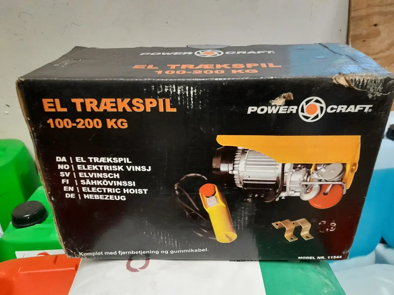 Billede 1 - wire elspil 200kg 220v
