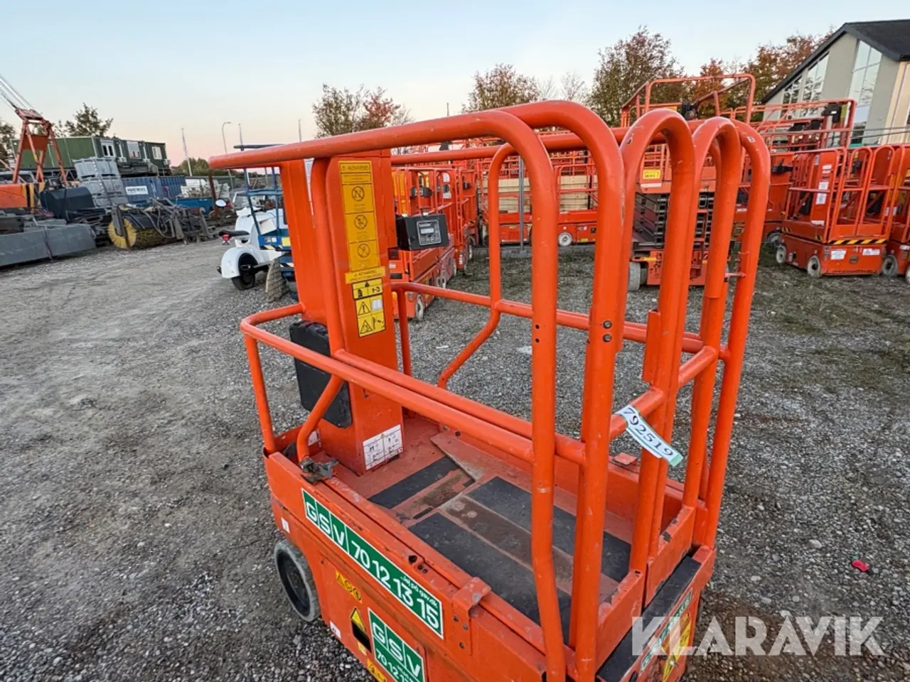 Billede 12 - Søjlelift Snorkel TM12 - C-E