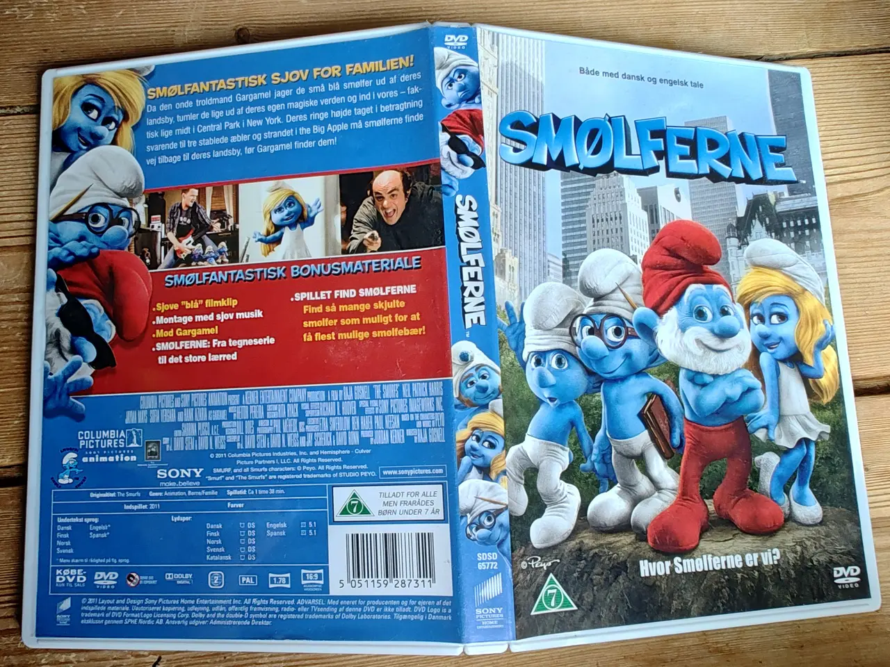 Billede 1 - Smølferne DVD