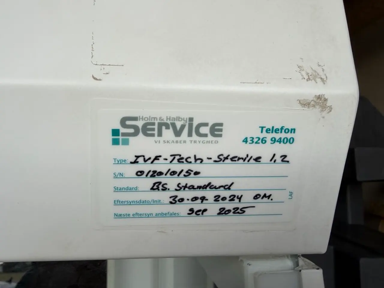 Billede 3 - IVFTech - LAF becnh