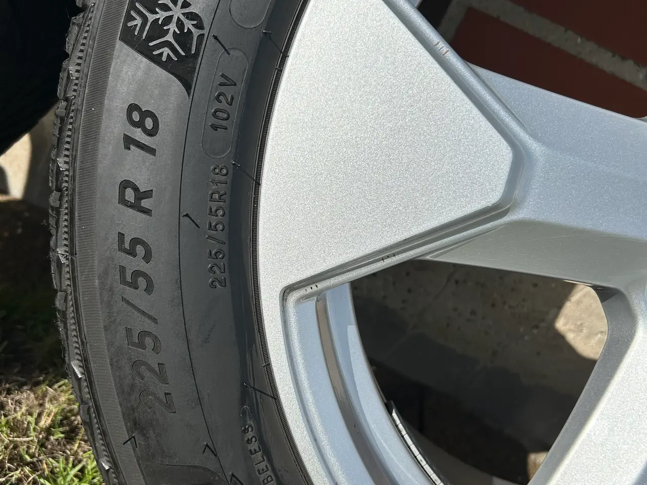 Billede 3 - Michelin Pilot Alpin vinterhjul str. 225/55 R 18