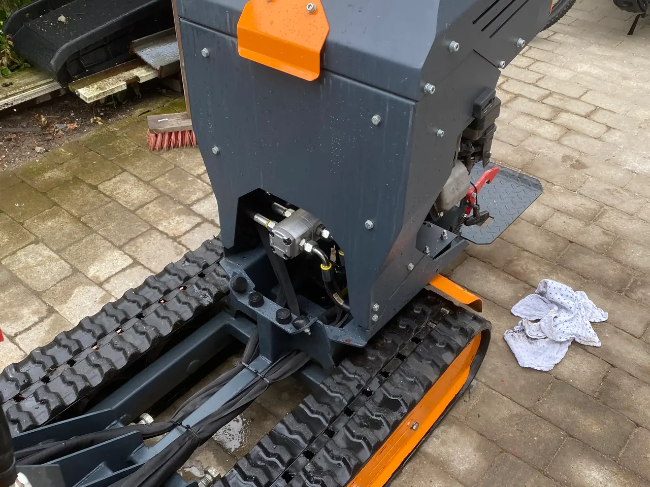 Billede 9 - Motorbør / Minidumper VH550PRO - Loncin 7,5 hk ben