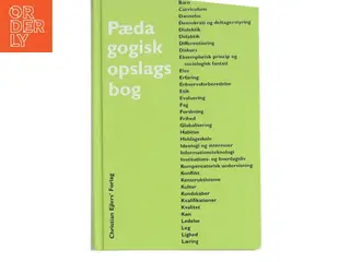 Pædagogisk opslagsbog : alfabetisk ordnet (Bog)