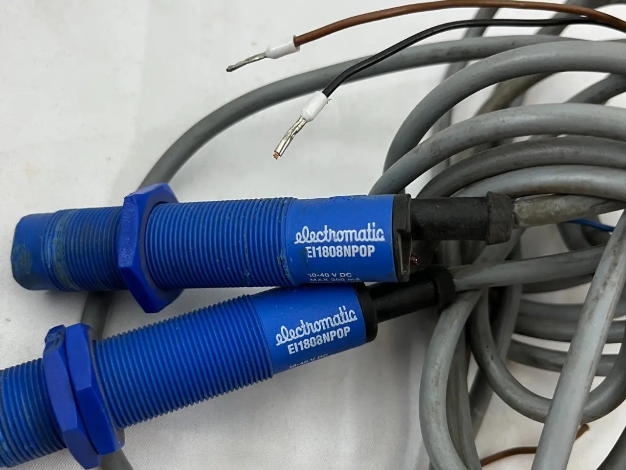 Billede 4 - 2x Electromatic EI1808NPOP Inductive Proximity M18