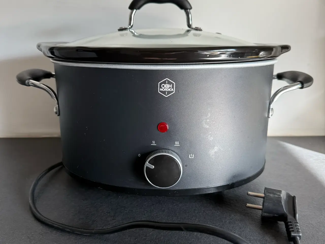 Billede 1 - Sort OBH Nordica slow cooker gryde. 