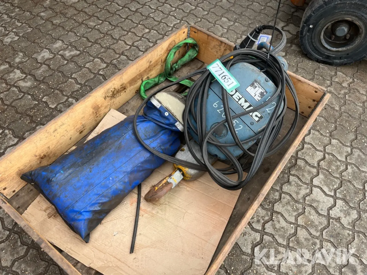 Billede 1 - El-Talje Demag 2000kg